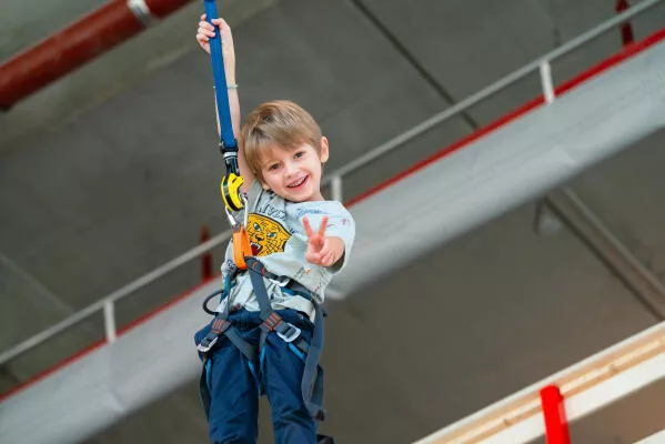 Happy and safe kid at HAPIK