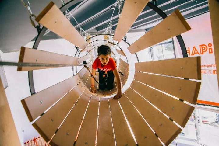 Kid rope course HAPIK Firewheel