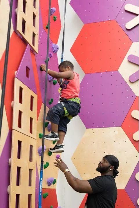 Kids climbing walls HAPIK