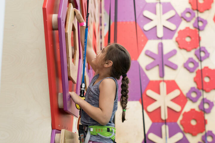 Kids birthday fun climbing party