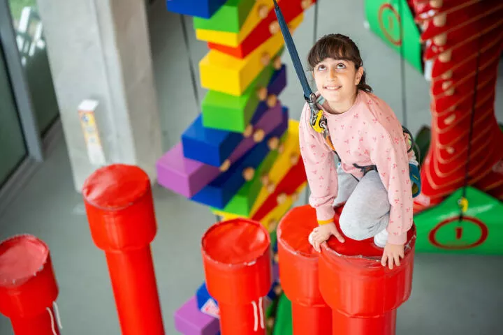 Kids birthday fun climbing party