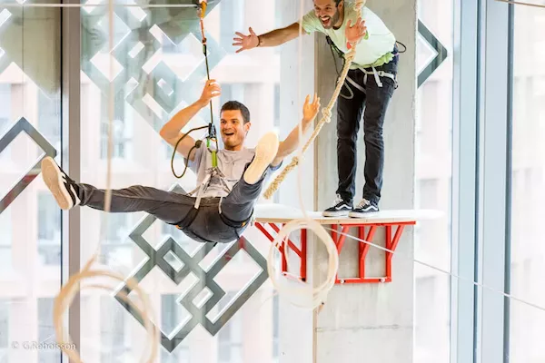 Obstacle course at HAPIK