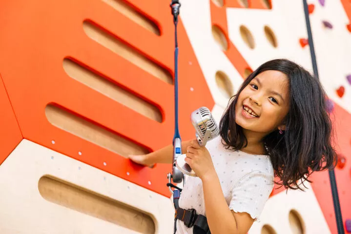 Rock climbing summer camp Industry City