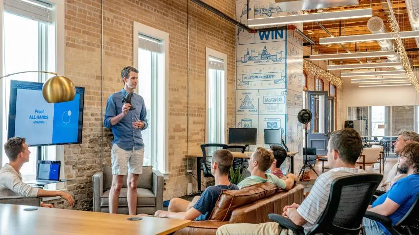 Classic office-based team building activities